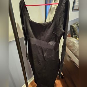 Black Remi x Revolve Midi dress